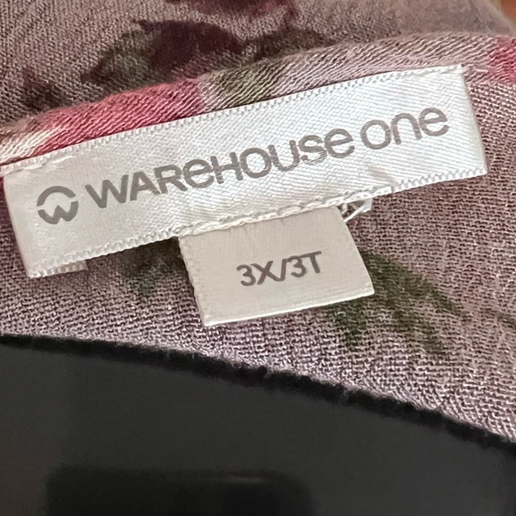 Warehouse One Floral Blouse - Picture 5 of 6